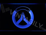 Overwatch Logo LED Neon Sign USB - Blue - TheLedHeroes