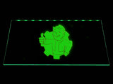 Fallout Vault Boy (2) LED Neon Sign Electrical - Green - TheLedHeroes