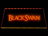 Black Swan LED Neon Sign USB - Orange - TheLedHeroes