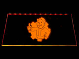 Fallout Vault Boy (2) LED Sign - Orange - TheLedHeroes
