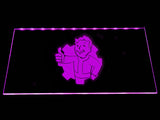 Fallout Vault Boy (2) LED Sign - Purple - TheLedHeroes