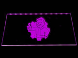 Fallout Vault Boy (2) LED Neon Sign Electrical - Purple - TheLedHeroes