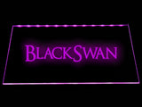 Black Swan LED Neon Sign USB - Purple - TheLedHeroes