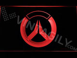 Overwatch Logo LED Neon Sign USB - Red - TheLedHeroes