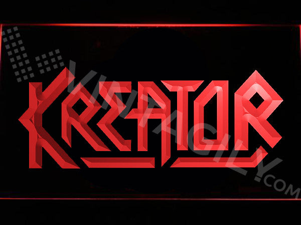 FREE Kreator LED Sign - Red - TheLedHeroes
