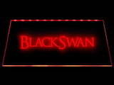 Black Swan LED Neon Sign USB - Red - TheLedHeroes