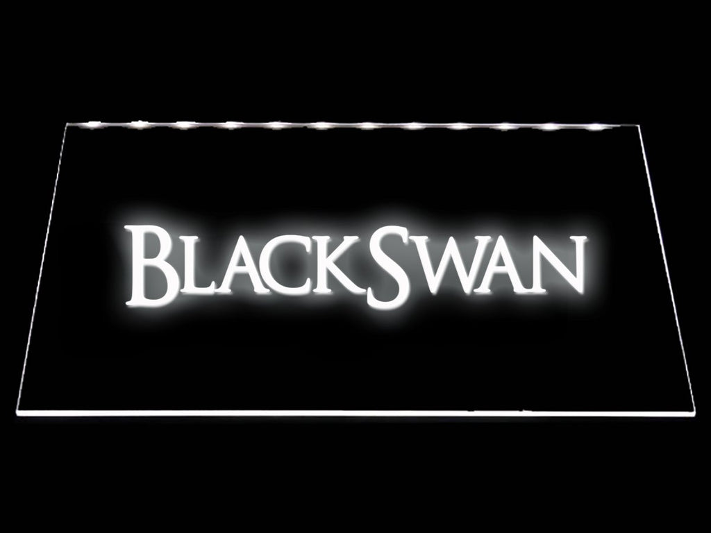 Black Swan LED Neon Sign Electrical - White - TheLedHeroes