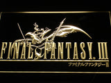 FREE Final Fantasy III LED Sign - Yellow - TheLedHeroes