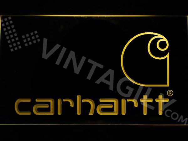 Carhartt LED Neon Sign Electrical - Yellow - TheLedHeroes