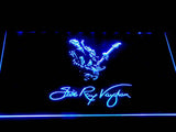 Stevie Ray Vaughan LED Neon Sign USB - Blue - TheLedHeroes