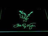 Stevie Ray Vaughan LED Neon Sign USB - Green - TheLedHeroes