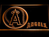 Los Angeles Angels (2) LED Neon Sign Electrical - Orange - TheLedHeroes