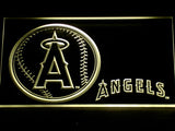 FREE Los Angeles Angels (2) LED Sign - Yellow - TheLedHeroes