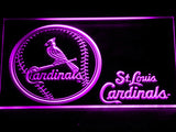 FREE St. Louis Cardinals (4) LED Sign - Purple - TheLedHeroes