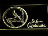 St. Louis Cardinals (4) LED Neon Sign Electrical - Yellow - TheLedHeroes