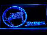 Tampa Bay Rays (2) LED Neon Sign Electrical - Blue - TheLedHeroes