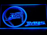 FREE Tampa Bay Rays (2) LED Sign - Blue - TheLedHeroes