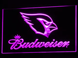 FREE Arizona Cardinals Budweiser LED Sign - Purple - TheLedHeroes