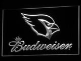 Arizona Cardinals Budweiser LED Neon Sign Electrical - White - TheLedHeroes