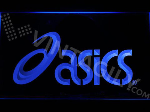 Asics LED Neon Sign Electrical - Blue - TheLedHeroes