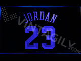 Michael Jordan 23 LED Sign - Blue - TheLedHeroes