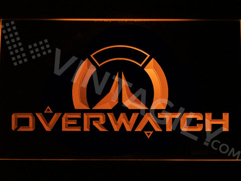 Overwatch LED Sign - Orange - TheLedHeroes