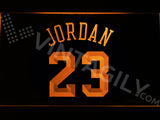 Michael Jordan 23 LED Sign - Orange - TheLedHeroes