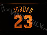 Michael Jordan 23 LED Neon Sign USB - Orange - TheLedHeroes