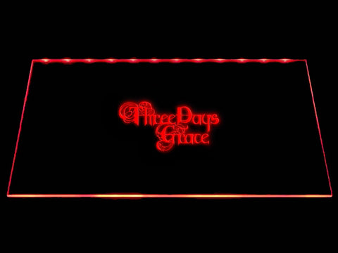 Three Days Grace LED Neon Sign Electrical - Red - TheLedHeroes