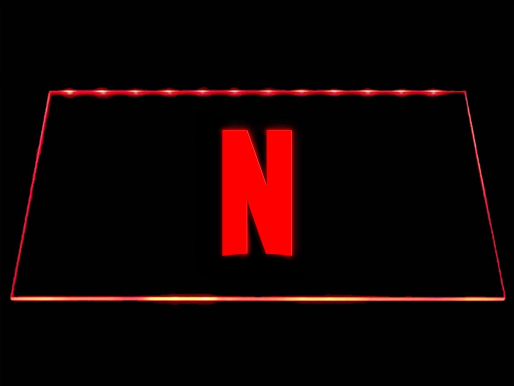 Netflix (2) LED Neon Sign Electrical - Red - TheLedHeroes