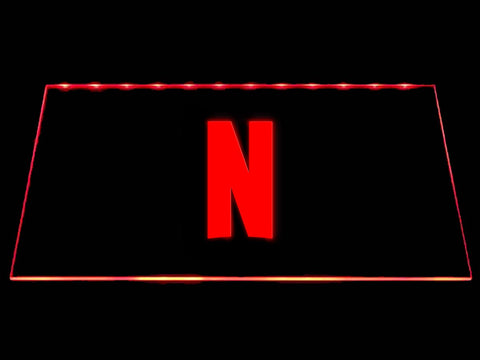 Netflix (2) LED Neon Sign Electrical - Red - TheLedHeroes