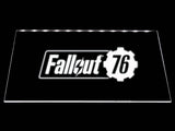 Fallout 76 LED Neon Sign Electrical - White - TheLedHeroes