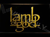 Lamb of God LED Sign - Yellow - TheLedHeroes
