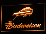 Buffalo Bills Budweiser LED Neon Sign Electrical - Orange - TheLedHeroes