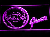 FREE San Francisco Giants (4) LED Sign - Purple - TheLedHeroes