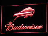 Buffalo Bills Budweiser LED Neon Sign USB - Red - TheLedHeroes