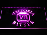 Victoria Bitter LED Neon Sign USB - Purple - TheLedHeroes