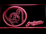 FREE Cleveland Indians (2) LED Sign - Red - TheLedHeroes