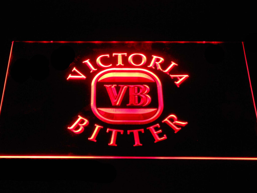 Victoria Bitter LED Neon Sign USB - Red - TheLedHeroes