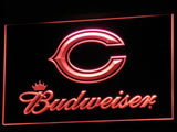 Chicago Bears Budweiser LED Sign - Red - TheLedHeroes