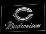 Chicago Bears Budweiser LED Sign - White - TheLedHeroes