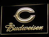 Chicago Bears Budweiser LED Sign - Yellow - TheLedHeroes