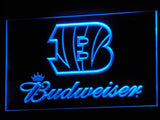Cincinnati Bengals Budweiser LED Sign - Blue - TheLedHeroes