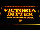 Victoria Bitter (2) LED Neon Sign USB - Yellow - TheLedHeroes