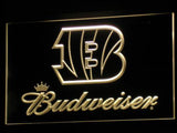 Cincinnati Bengals Budweiser LED Neon Sign Electrical -  - TheLedHeroes