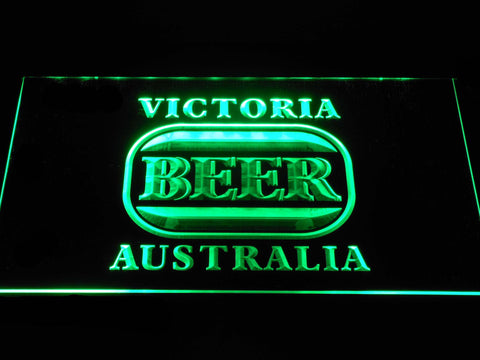 Victoria Bitter (3) LED Neon Sign USB - Green - TheLedHeroes