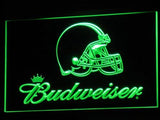Cleveland Browns Budweiser LED Neon Sign USB - Green - TheLedHeroes