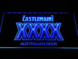 Castlemaine XXXX LED Neon Sign USB - Blue - TheLedHeroes