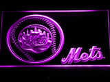 New York Mets (3) LED Neon Sign Electrical - Purple - TheLedHeroes