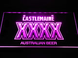 Castlemaine XXXX LED Neon Sign USB - Purple - TheLedHeroes